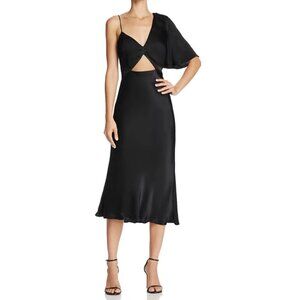 La Maison Talulah Blossoming Asymmetric Midi Dress